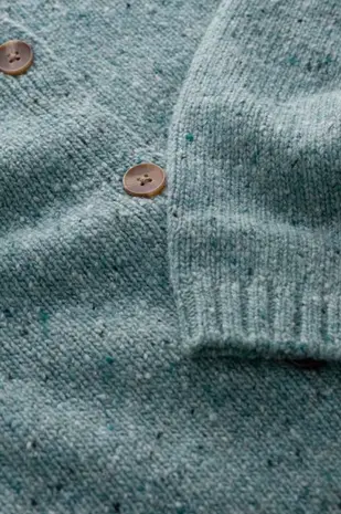 Seasalt Seasalt - dawson pick cardigan merino - lichen