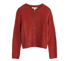 Seasalt Seasalt - dawson pick cardigan merino - red sail Seasalt Seasalt - dawson pick cardigan merino - red sail