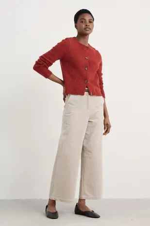 Seasalt Seasalt - dawson pick cardigan merino - red sail Seasalt Seasalt - dawson pick cardigan merino - red sail