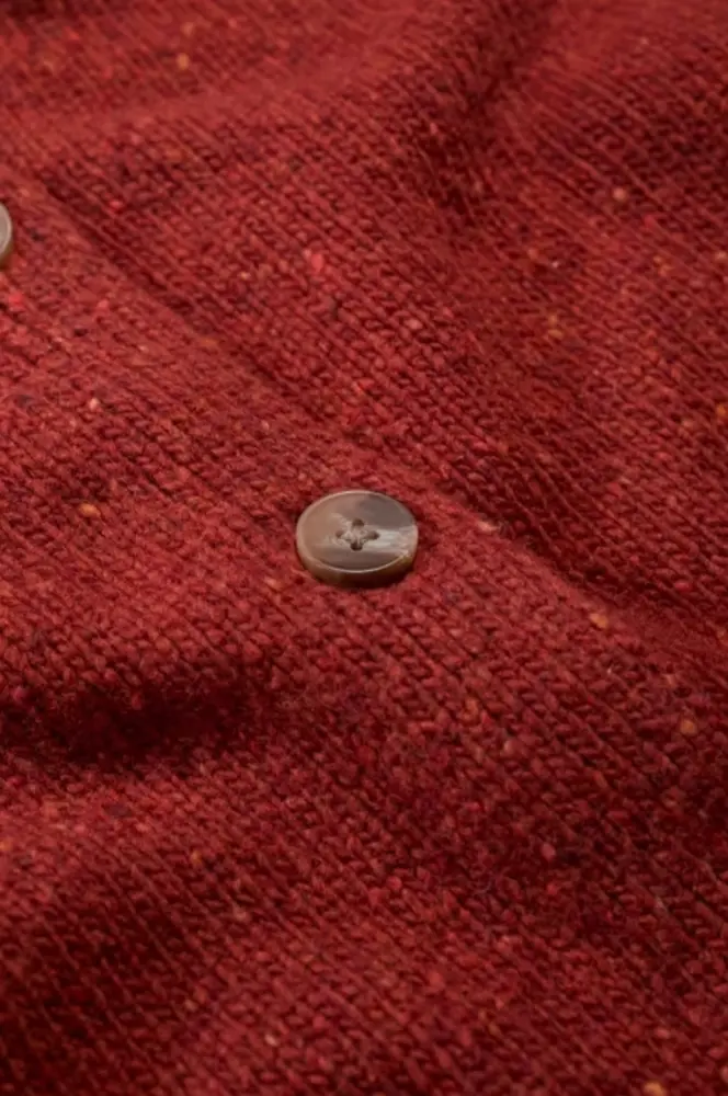 Seasalt Seasalt - dawson pick cardigan merino - red sail Seasalt Seasalt - dawson pick cardigan merino - red sail