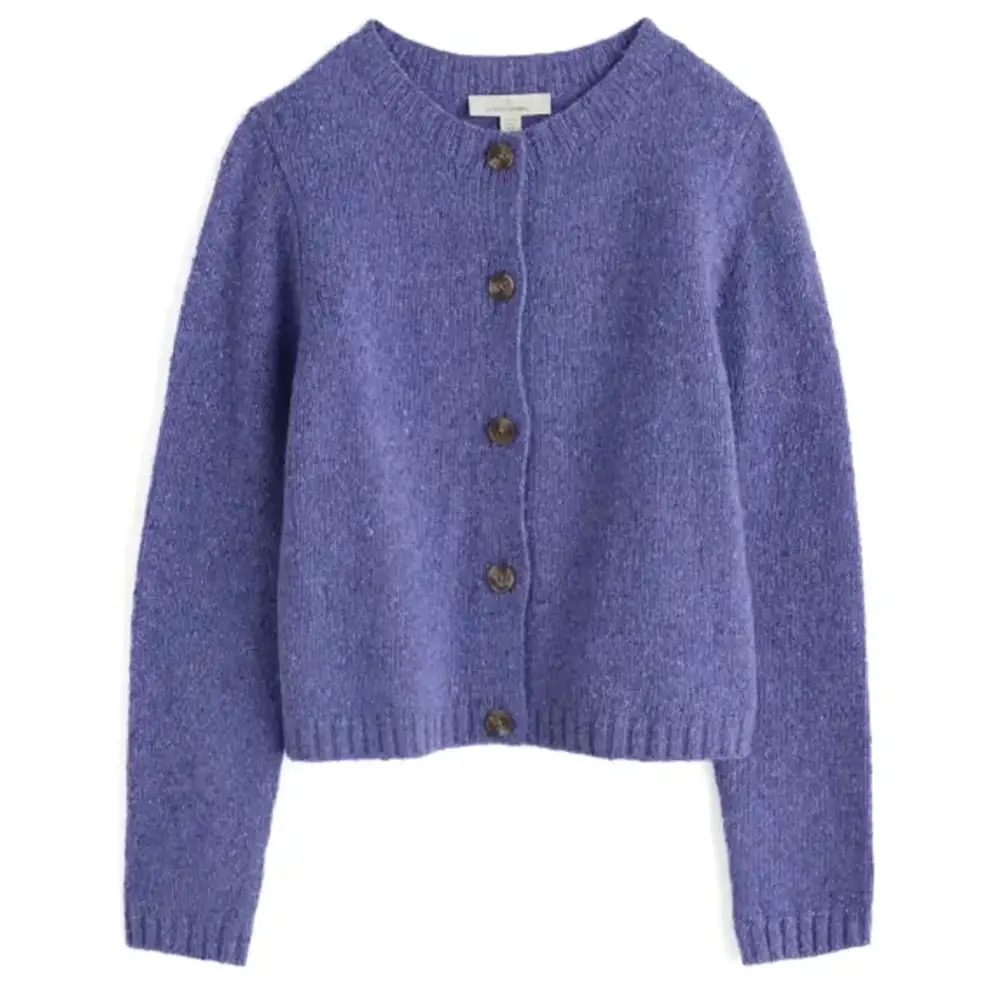 Seasalt Seasalt - dawson pick cardigan merino - bilberry