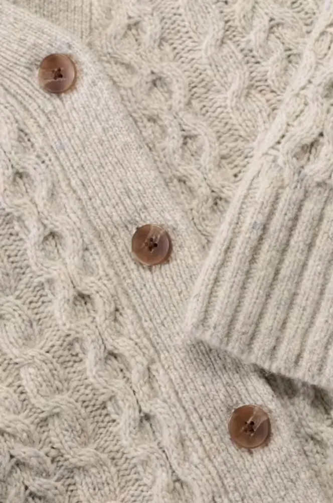 Seasalt Seasalt - newlyn cardigan - aran Seasalt Seasalt - newlyn cardigan - aran