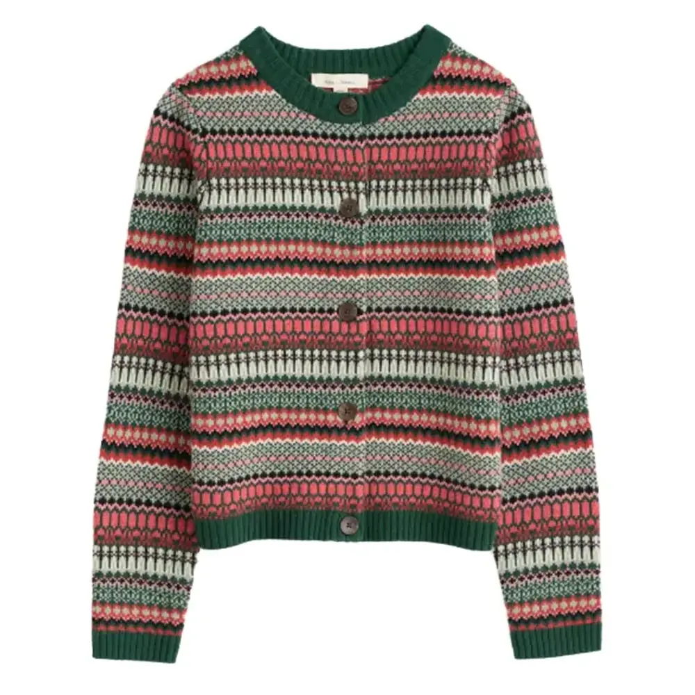 Seasalt Seasalt - percella cove cardigan - weaving needle dark forage mix Seasalt Seasalt - percella cove cardigan - weaving needle dark forage mix