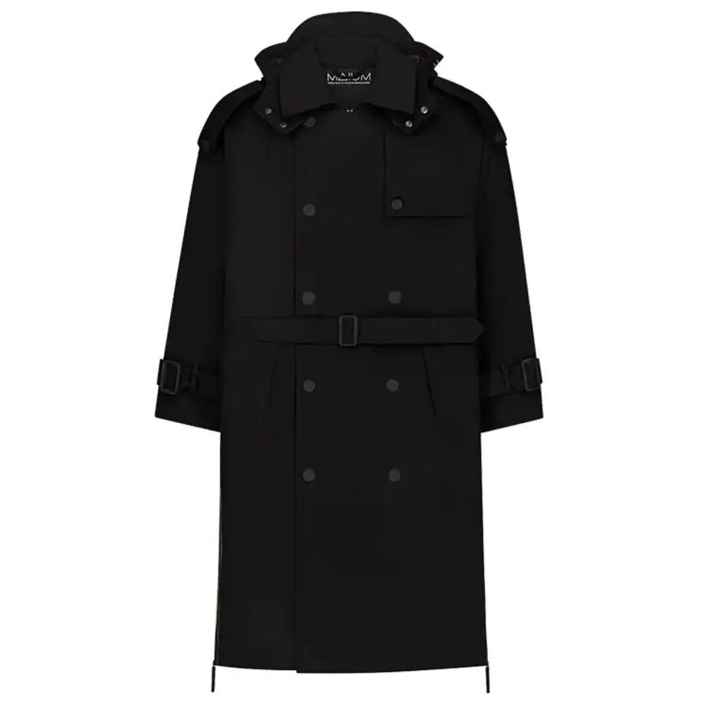 Maium Maium - regenjas trench - black Maium Maium - regenjas trench - black