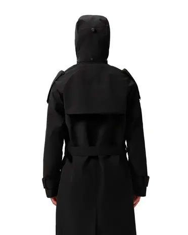 Maium Maium - regenjas trench - black Maium Maium - regenjas trench - black