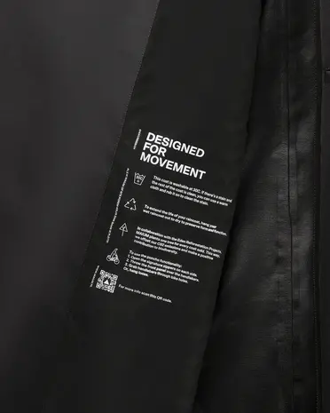 Maium Maium - regenjas trench - black Maium Maium - regenjas trench - black