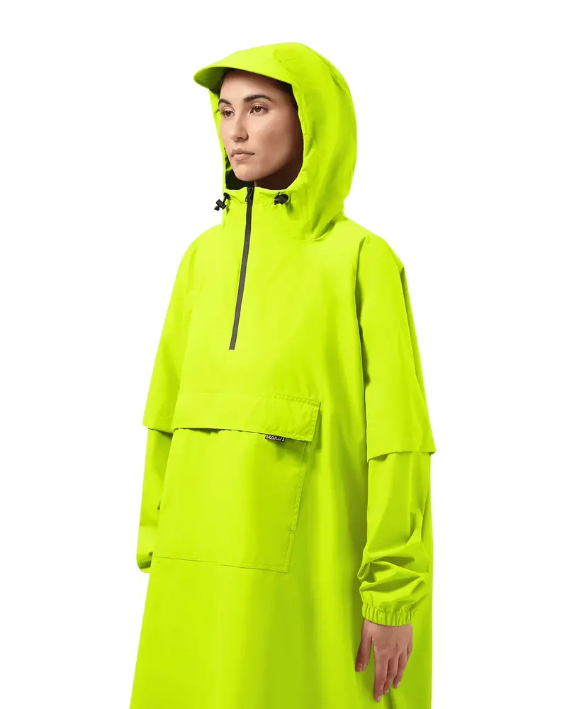 Maium Maium - regenponcho - neon yellow