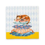 Storytiles Storytiles - tegel small - sleepy cat (10x10 cm)
