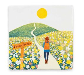Storytiles Storytiles - tegel medium - follow the sun (13x13 cm) Storytiles Storytiles - tegel medium - follow the sun (13x13 cm)