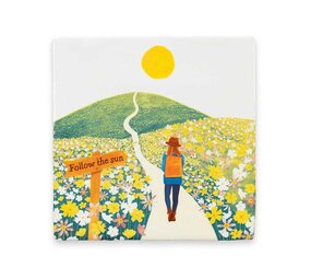 Storytiles Storytiles - tegel small - follow the sun (10x10 cm) Storytiles Storytiles - tegel small - follow the sun (10x10 cm)
