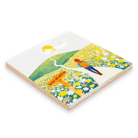 Storytiles Storytiles - tegel medium - follow the sun (13x13 cm) Storytiles Storytiles - tegel medium - follow the sun (13x13 cm)