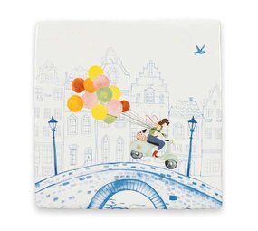Storytiles Storytiles - tegel small - balloon service (10x10 cm) Storytiles Storytiles - tegel small - balloon service (10x10 cm)