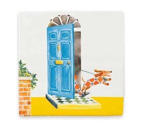 Storytiles Storytiles - tegel small - my dog & i (10x10 cm)