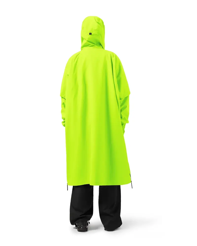 Maium Maium - regenponcho - neon yellow