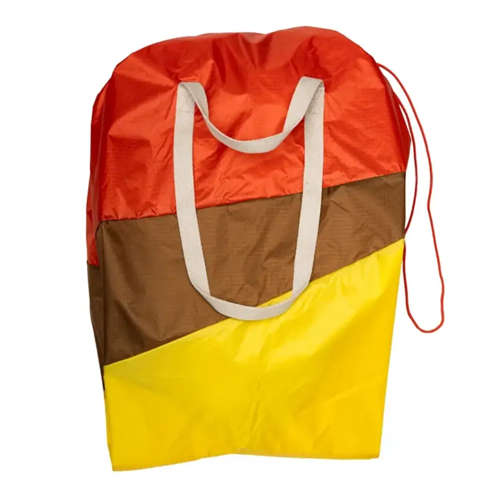 Susan Bijl Susan Bijl - the new trash bag large - anni & hazel & tv yellow Susan Bijl Susan Bijl - the new trash bag large - anni & hazel & tv yellow