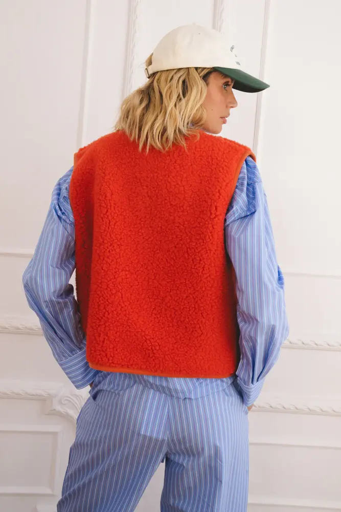 Alwero Alwero - bodywarmer tyb - coral