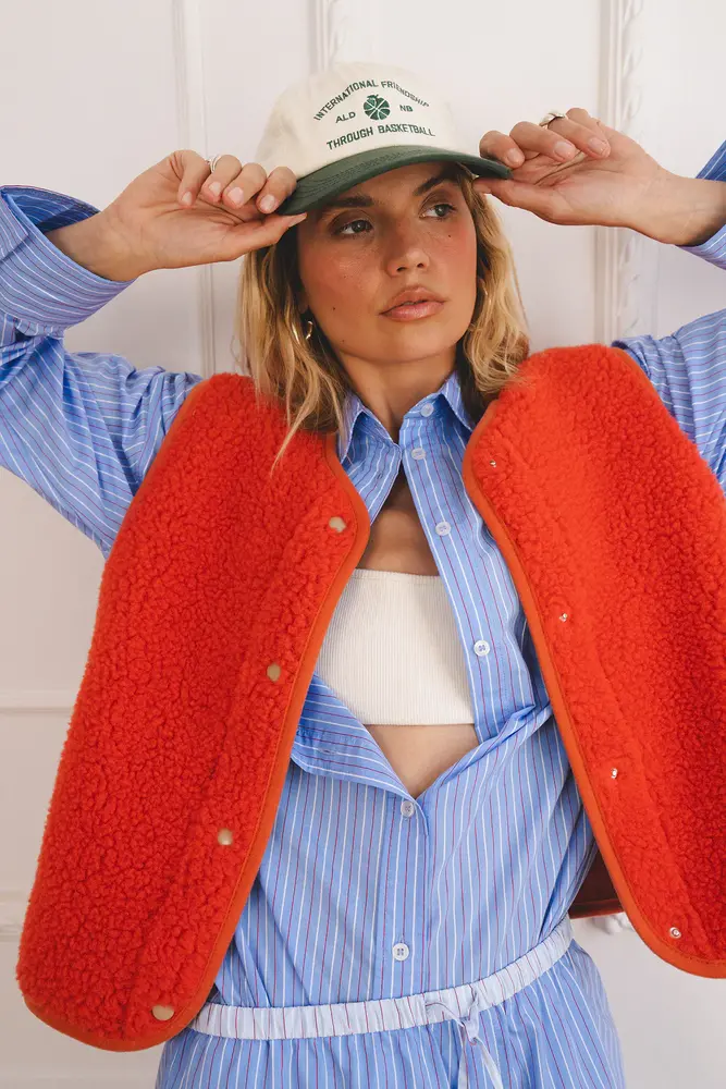 Alwero Alwero - bodywarmer tyb - coral