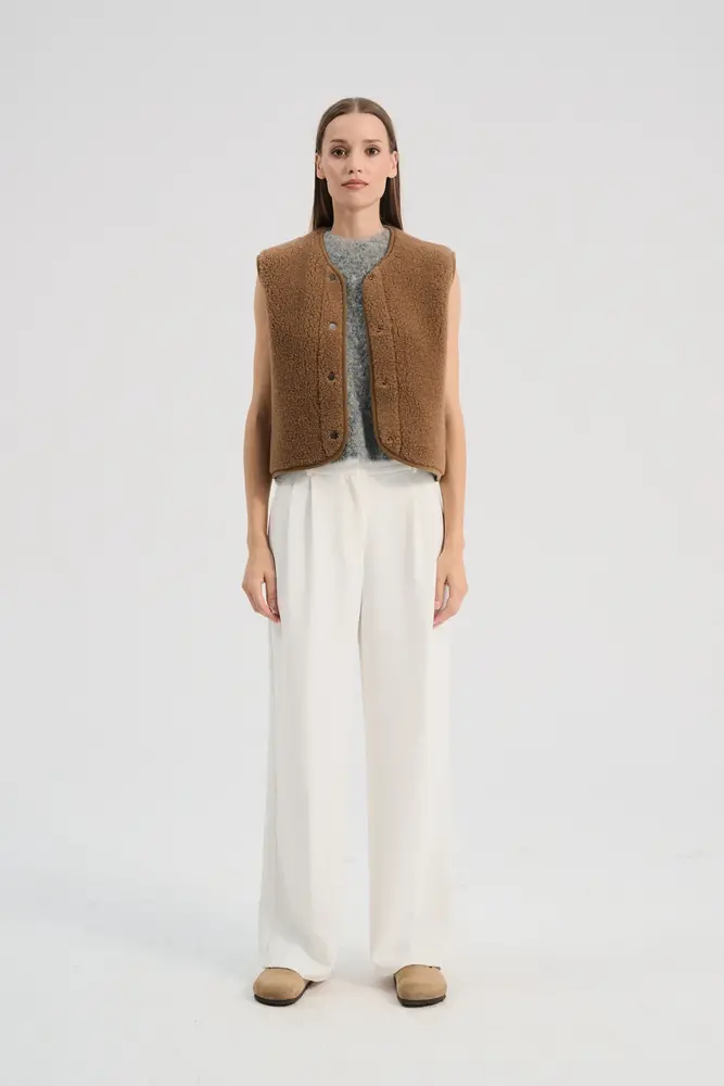 Alwero Alwero - bodywarmer tyb - teddy brown