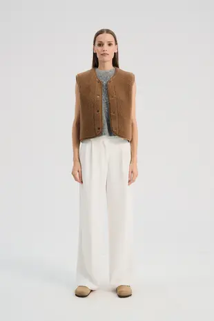 Alwero Alwero - bodywarmer tyb - teddy brown