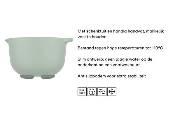 Mepal Mepal - chef it beslagkom 3000 ml - nordic sage Mepal Mepal - chef it beslagkom 3000 ml - nordic sage