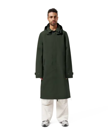 Maium Maium - regenjas mac - dark oak Maium Maium - regenjas mac - dark oak