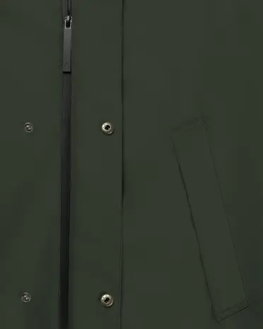 Maium Maium - regenjas mac - dark oak Maium Maium - regenjas mac - dark oak