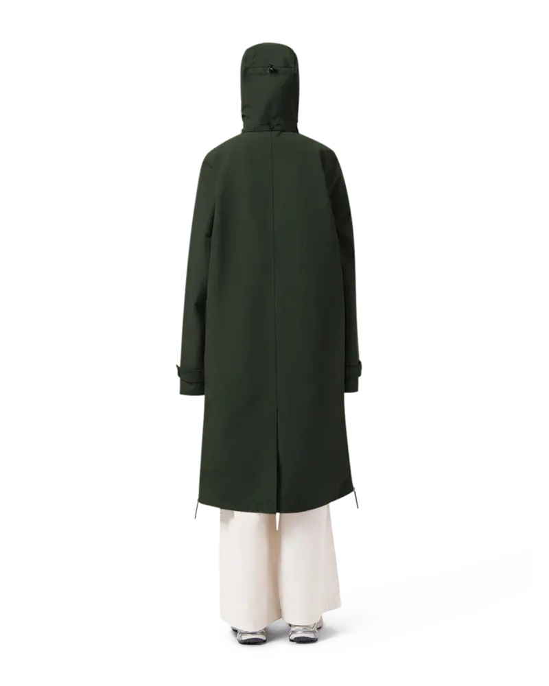 Maium Maium - regenjas mac - dark oak Maium Maium - regenjas mac - dark oak