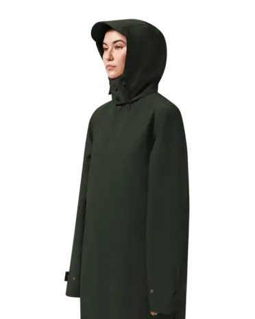 Maium Maium - regenjas mac - dark oak Maium Maium - regenjas mac - dark oak