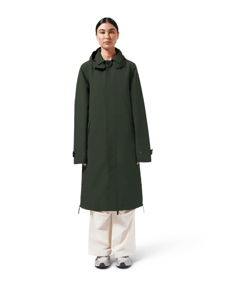 Maium Maium - regenjas mac - dark oak Maium Maium - regenjas mac - dark oak