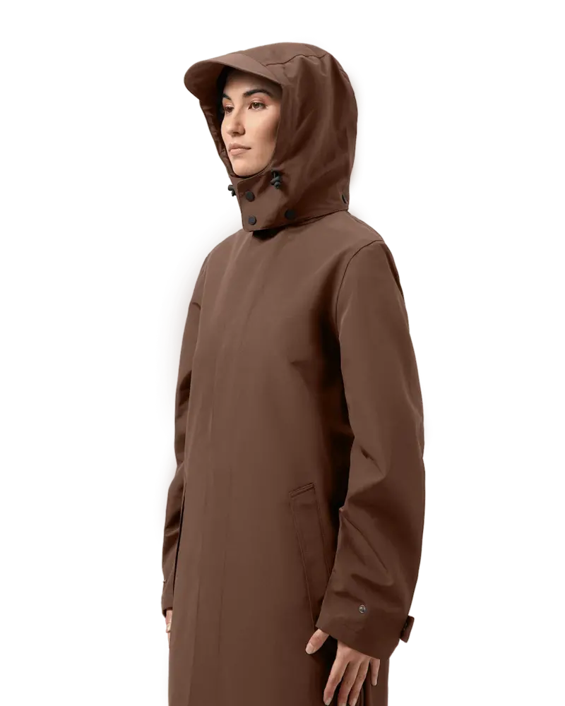 Maium Maium - regenjas mac - macassar brown Maium Maium - regenjas mac - macassar brown