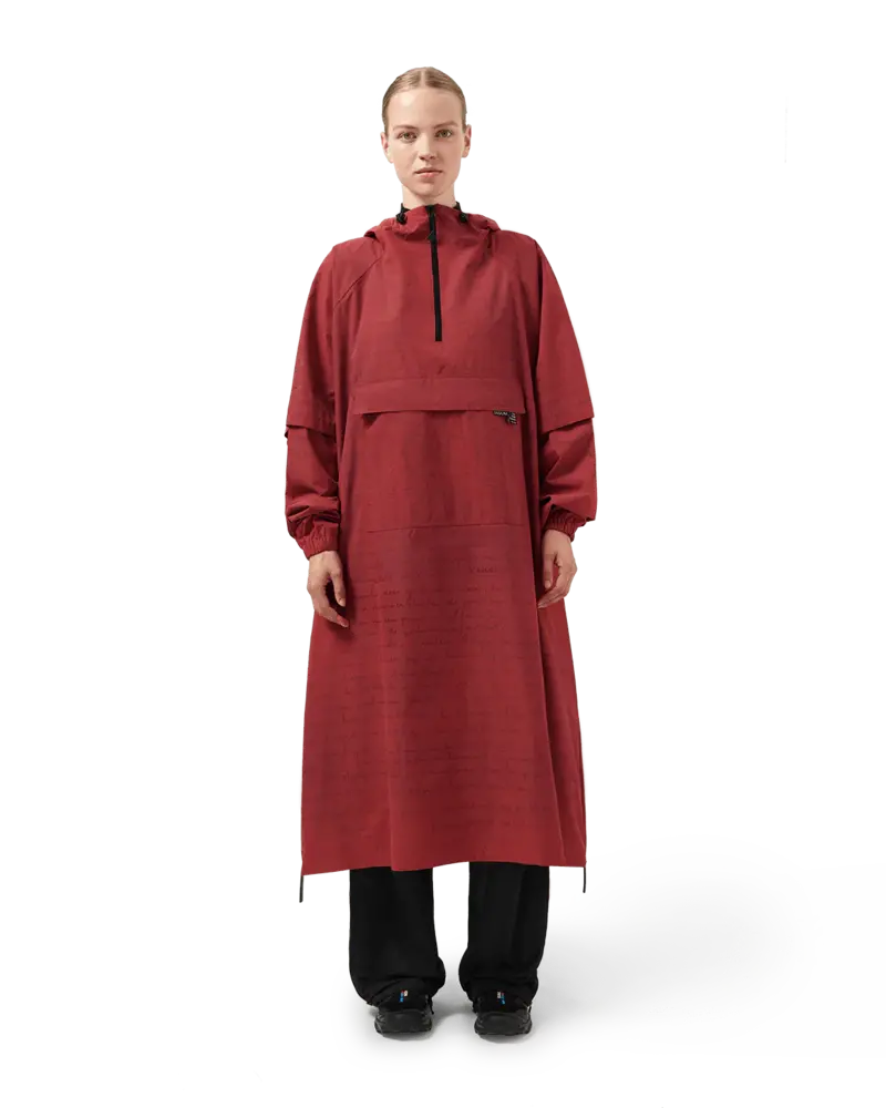 Maium Maium - regenponcho - burgundy Maium Maium - regenponcho - burgundy