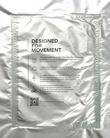 Maium Maium - regenponcho - burgundy Maium Maium - regenponcho - burgundy