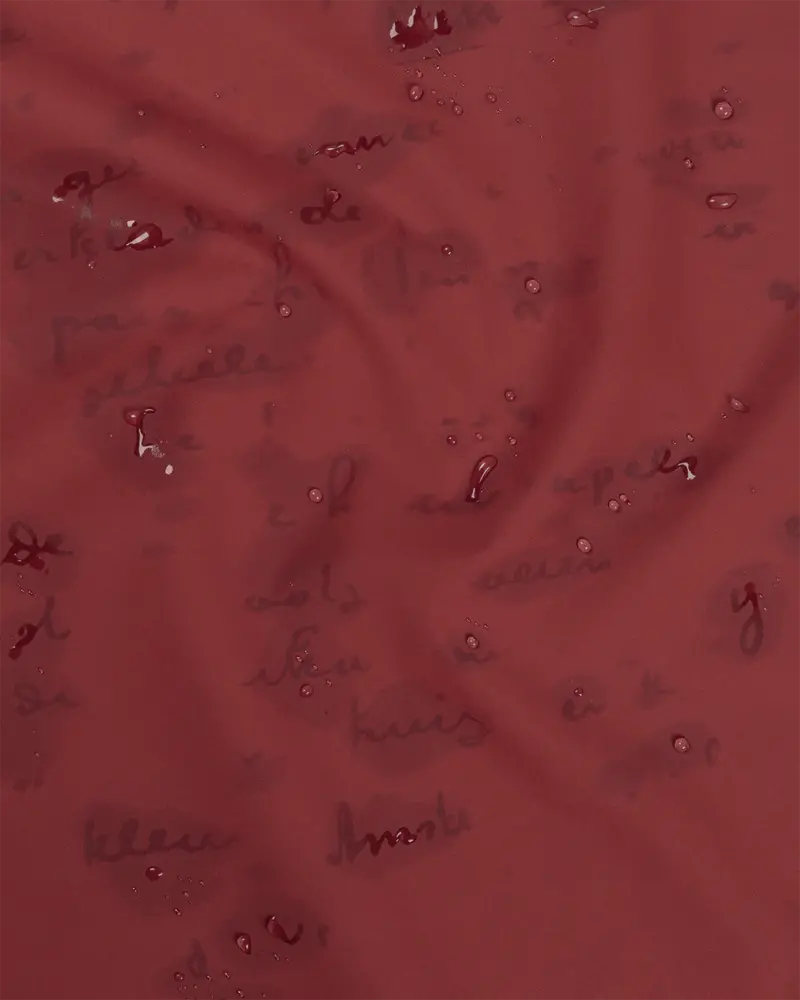 Maium Maium - regenponcho - burgundy Maium Maium - regenponcho - burgundy