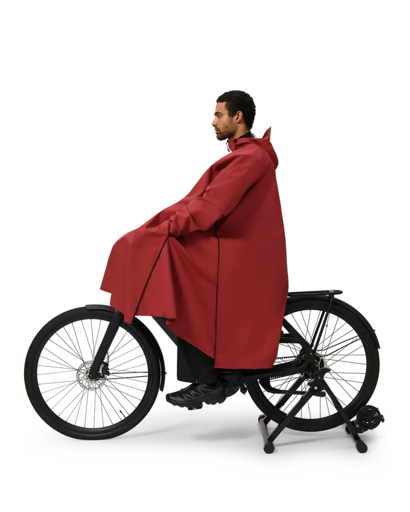 Maium Maium - regenponcho - burgundy Maium Maium - regenponcho - burgundy