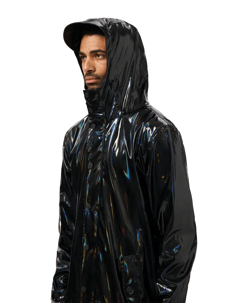 Maium Maium - regenjas the original - holographic black Maium Maium - regenjas the original - holographic black