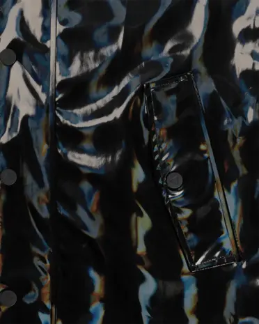 Maium Maium - regenjas the original - holographic black Maium Maium - regenjas the original - holographic black