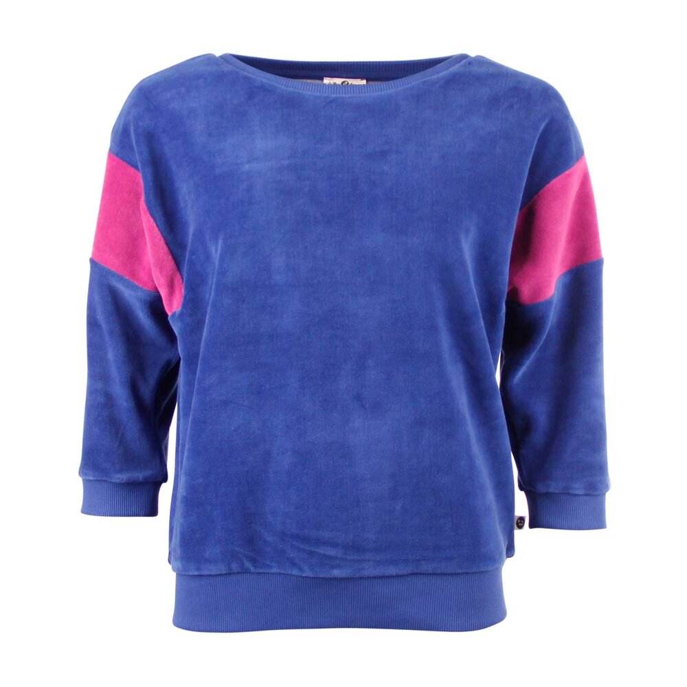 Chills & fever Chills & Fever - velvet sweater ona - sodalite blue Chills & fever Chills & Fever - velvet sweater ona - sodalite blue