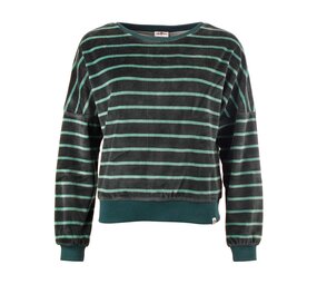 Chills & fever Chills & Fever - velvet sweater lima - stripes ponderosa Chills & fever Chills & Fever - velvet sweater lima - stripes ponderosa