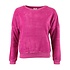 Chills & Fever - velvet sweater lima - purple wine Chills & Fever - velvet sweater lima - purple wine