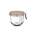 Mepal - chef it maatbeker glas met deksel 1000 ml - chalk Mepal - chef it maatbeker glas met deksel 1000 ml - chalk