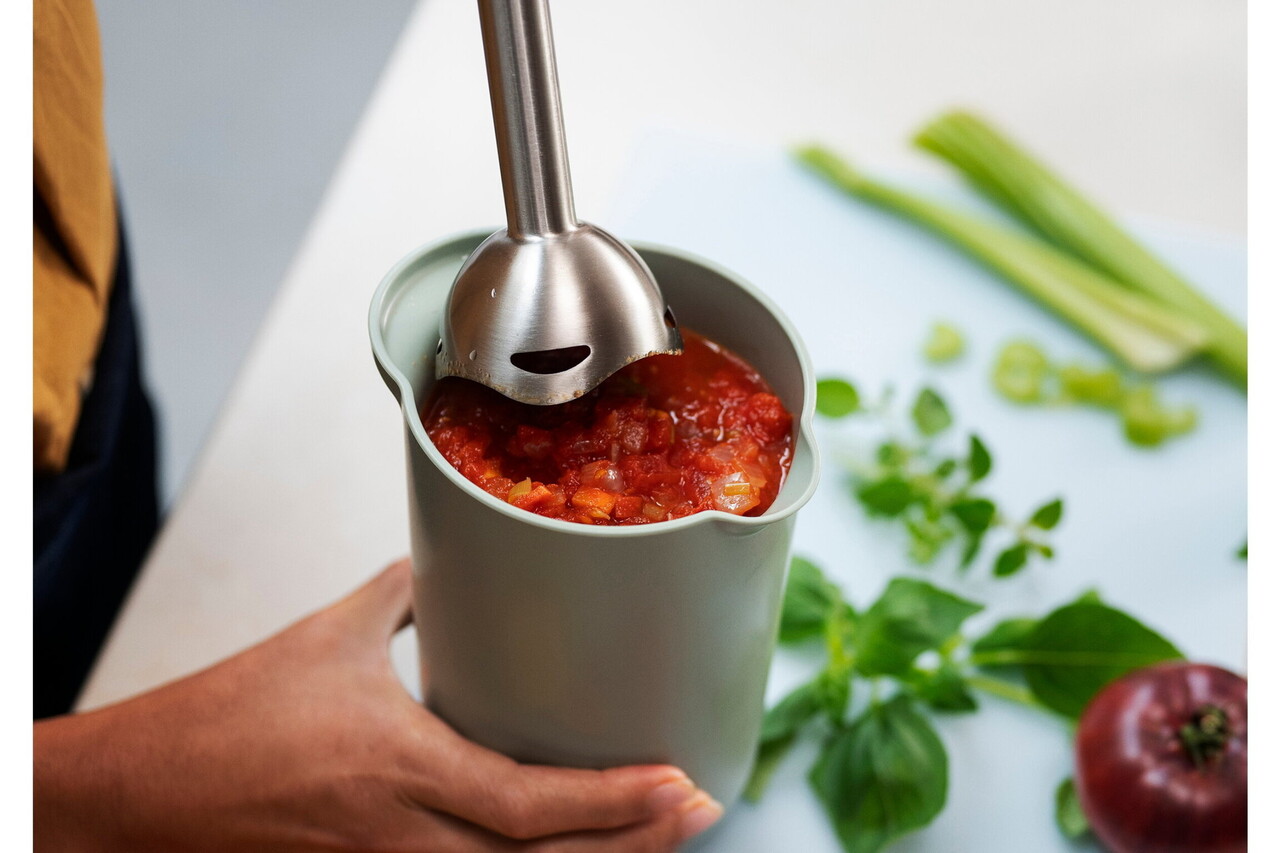 Mepal Mepal - chef it mixbeker met deksel 1000 ml - nordic sage Mepal Mepal - chef it mixbeker met deksel 1000 ml - nordic sage