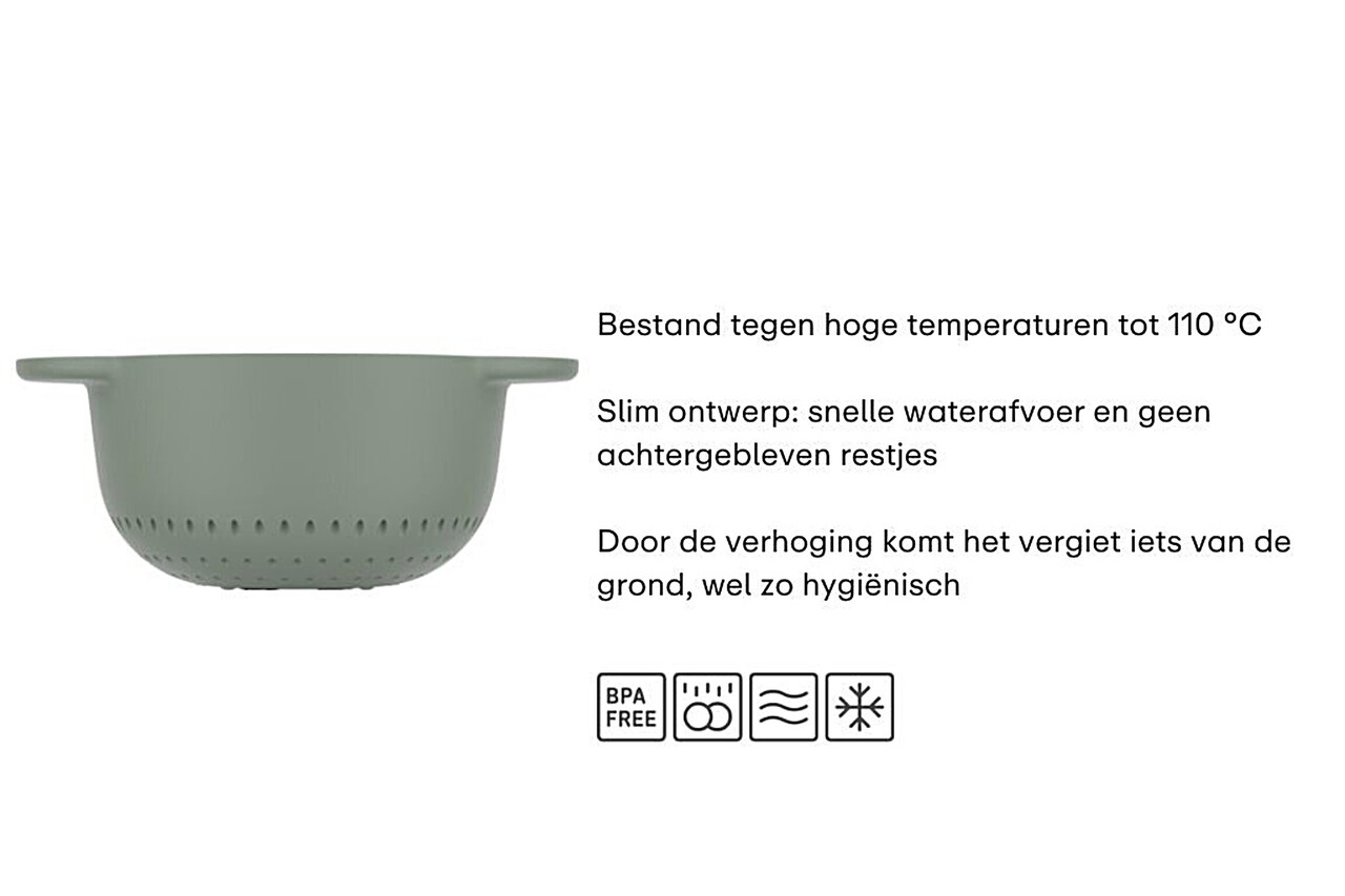 Mepal Mepal - chef it vergiet klein (16,3 cm) - nordic sage Mepal Mepal - chef it vergiet klein (16,3 cm) - nordic sage