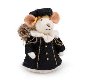 Sjaal met verhaal Sjaal met verhaal - decoratie - pietermuis zwart (hoofdpiet)
