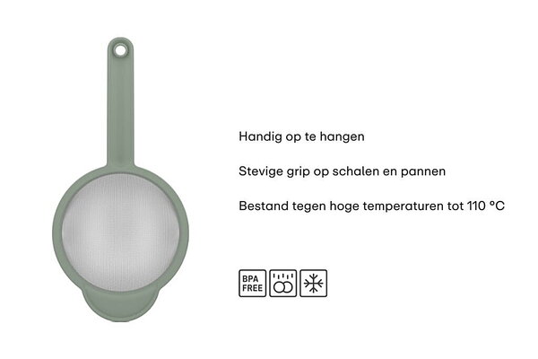 Mepal Mepal - chef it zeef (16,7 cm) - chalk Mepal Mepal - chef it zeef (16,7 cm) - chalk