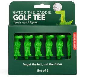 Kikkerland Kikkerland - golf tee - alligator Kikkerland Kikkerland - golf tee - alligator