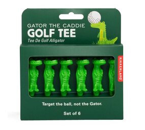 Kikkerland Kikkerland - golf tee - alligator Kikkerland Kikkerland - golf tee - alligator