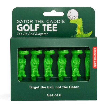 Kikkerland Kikkerland - golf tee - alligator