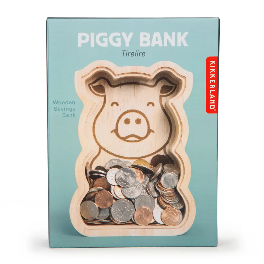 Kikkerland Kikkerland - spaarpot - piggy bank Kikkerland Kikkerland - spaarpot - piggy bank