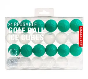 Kikkerland Kikkerland - ice cubes (set van 24) - golf