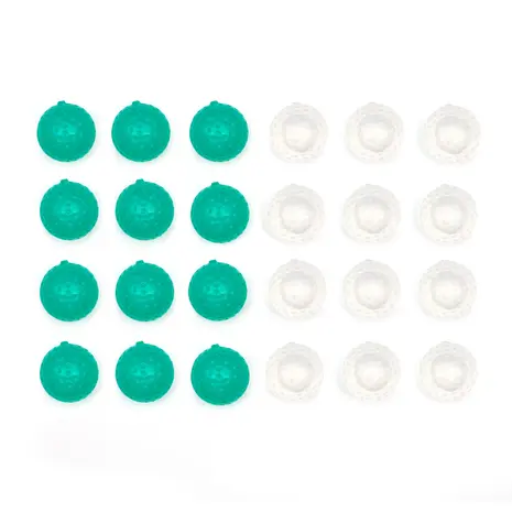 Kikkerland Kikkerland - ice cubes (set van 24) - golf Kikkerland Kikkerland - ice cubes (set van 24) - golf